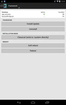 Xposed Installer android App screenshot 4